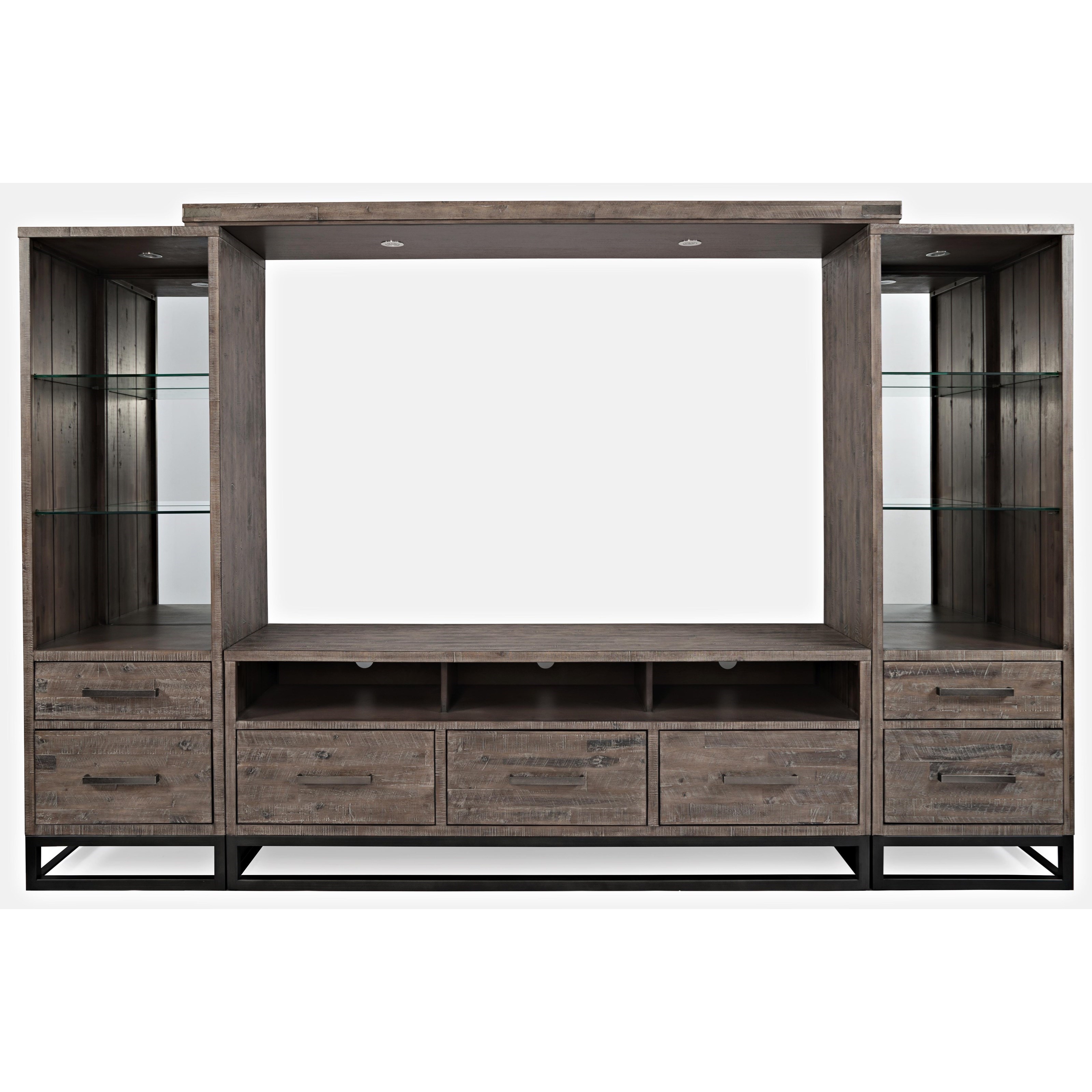 Belfort Essentials East Hampton Entertainment Wall Belfort Furniture